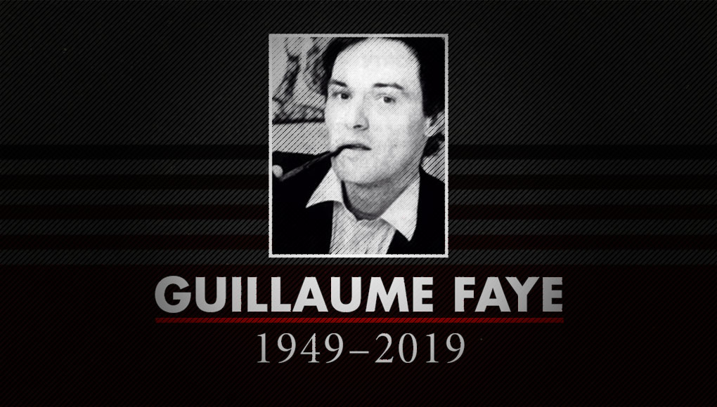 In Memoriam Guillaume Faye
