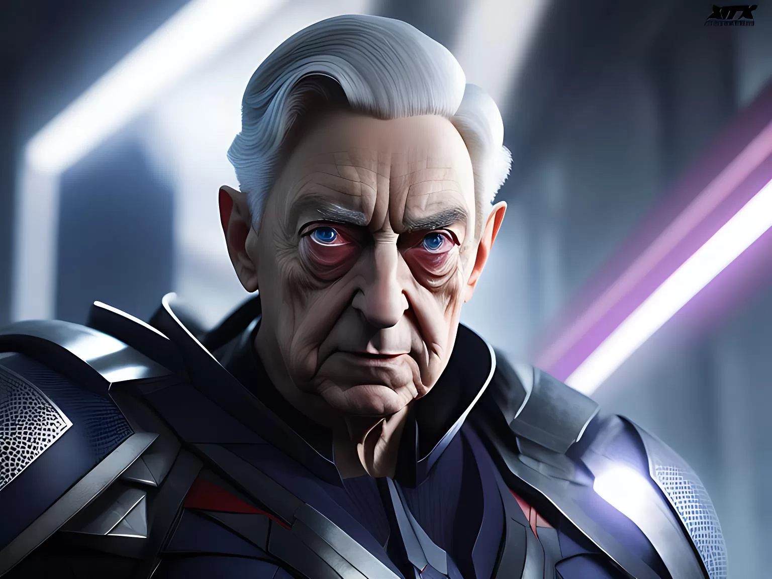 George Soros as Magneto