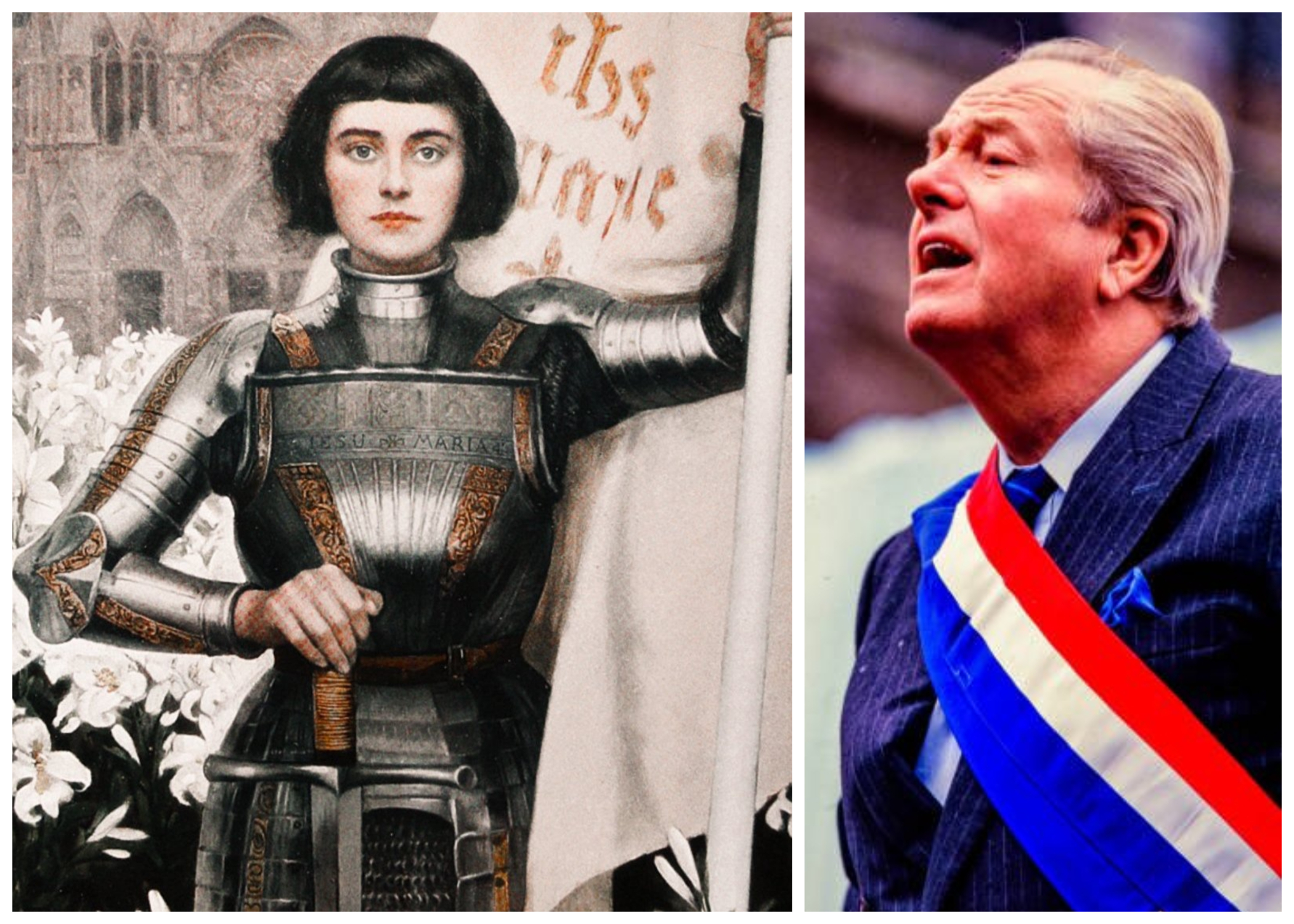 Jean-Marie Le Pen and Joan of Arc